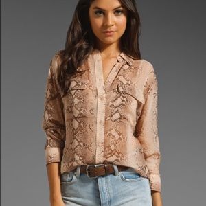 Equipment Femme Signature Slim Blouse - L